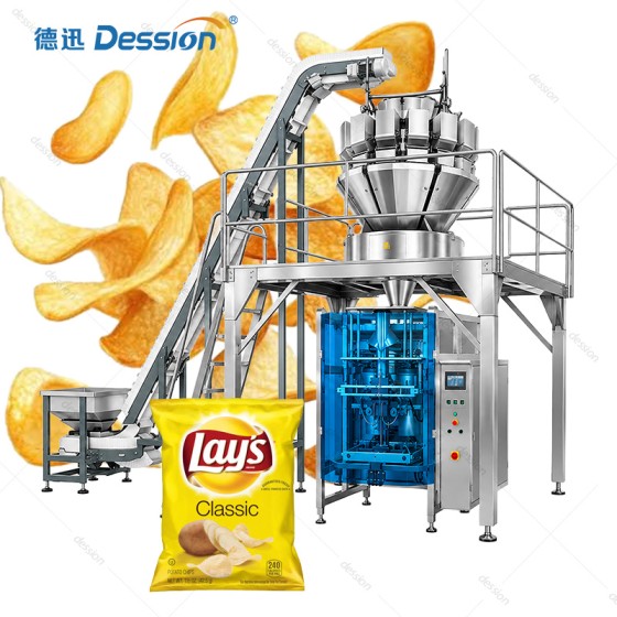 Automatic VFFS Packaging Machine from Leading China Manufacturer for Potato Chips and Crispy Snacks